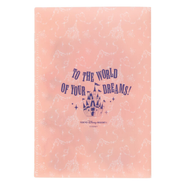 Disney 東京迪士尼 米妮文件夾明信片套組