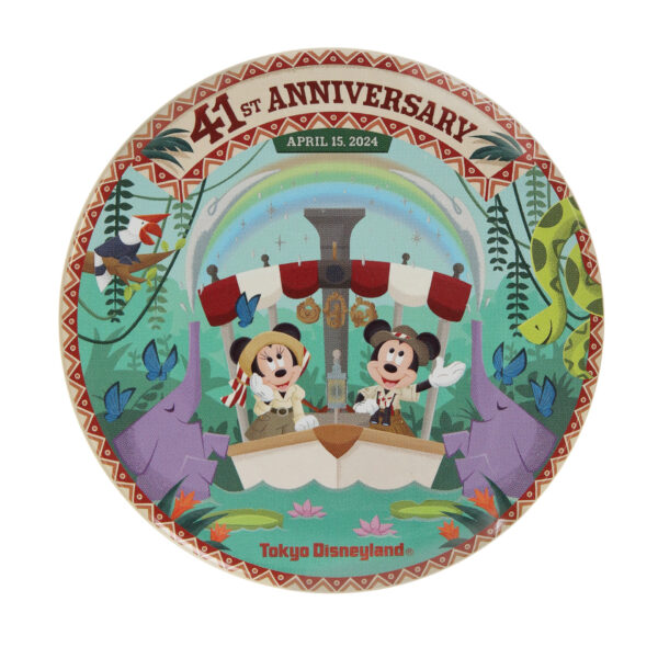 011_o 2024 Disney 東京迪士尼 41週年造型別針徽章(共兩款)