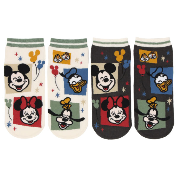 2024 Disney 東京迪士尼 米奇與好朋友 襪子套組（一套兩雙）