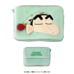 11655810_1 蠟筆小新 迷你面紙收納拉鍊絨毛小包(小新睡衣款)