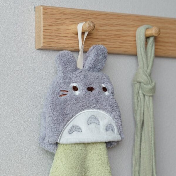 日本 丸真 龍貓造型可掛式擦手毛巾