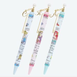 301-0996-1_1629122489572 Disney 迪士尼公主附掛件原子筆套組(一組三入)