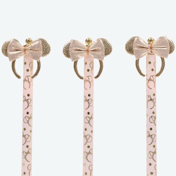 Disney 迪士尼附髮箍造型掛件原子筆套組（共三入）