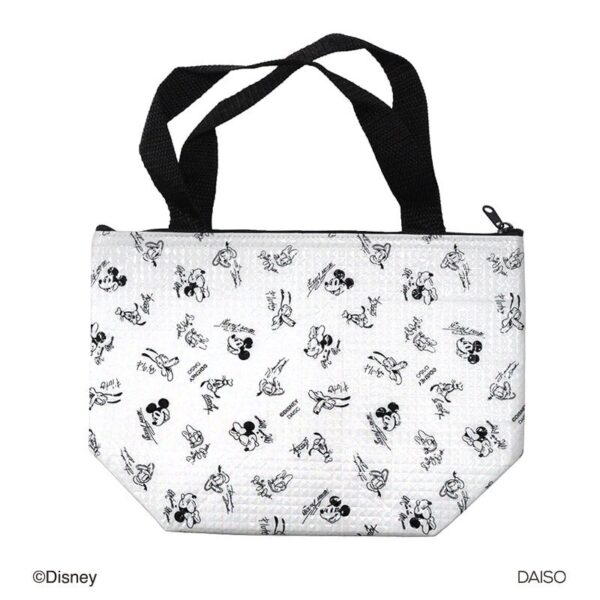 4550480332444_10_e8fd4af3-849b-4 日本 DAISO 迪士尼系列午餐提袋(米奇與朋友-黑白款)