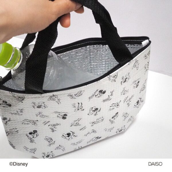 4550480332444_30_4bf88079-6caf-4 日本 DAISO 迪士尼系列午餐提袋(米奇與朋友-黑白款)