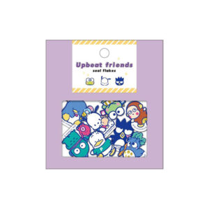 4991277418499-L Sanrio 三麗鷗家族貼紙包(紫色包裝 40枚)