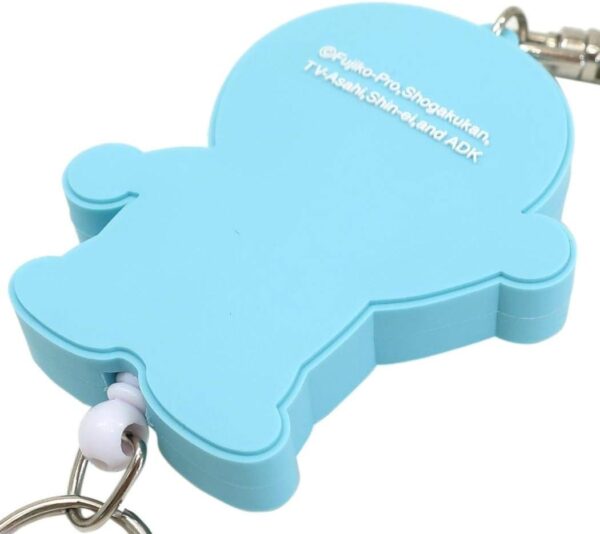 Doraemon 哆啦A夢造型橡膠捲線伸縮鑰匙圈