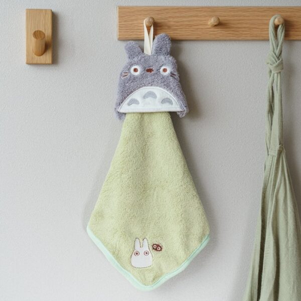 日本 丸真 龍貓造型可掛式擦手毛巾