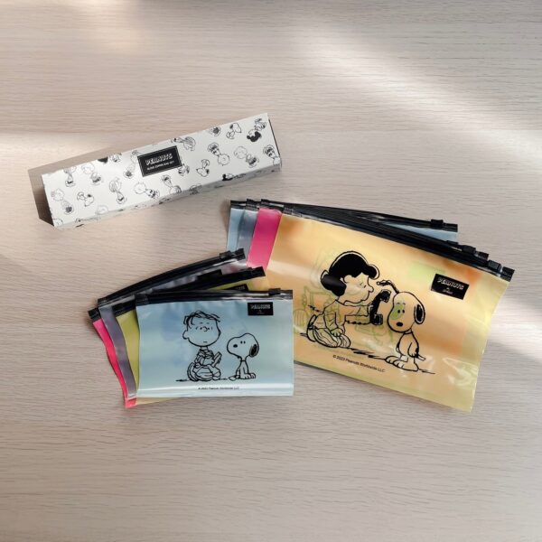 SNOOPY 史努比夾鏈袋套組（共八入）