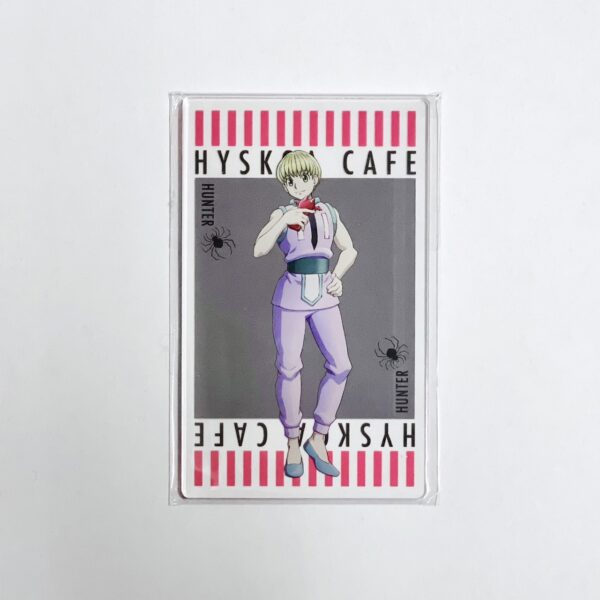 日本 魔術師西索的咖啡廳 第二彈 幻影旅團 透明壓克力特典