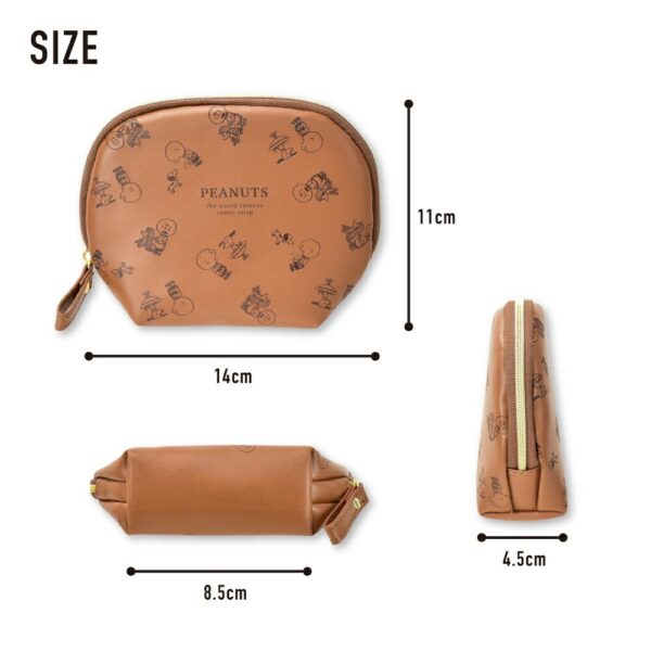 Snoopy 史努比皮革拉鍊小包