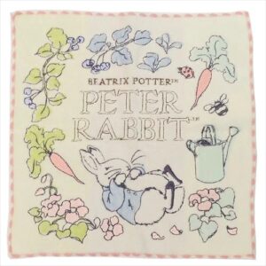 tw-11134207-7qul8-lid4v31k9mesa4 日本 Peter Rabbit 彼得兔刺繡小方巾