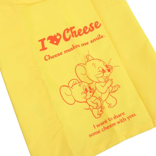 tw-11134207-7qul8-liwrhoazqgms48 日本 Warner Bros 華納兄弟 湯姆貓與傑利鼠拉鍊小包收納購物袋