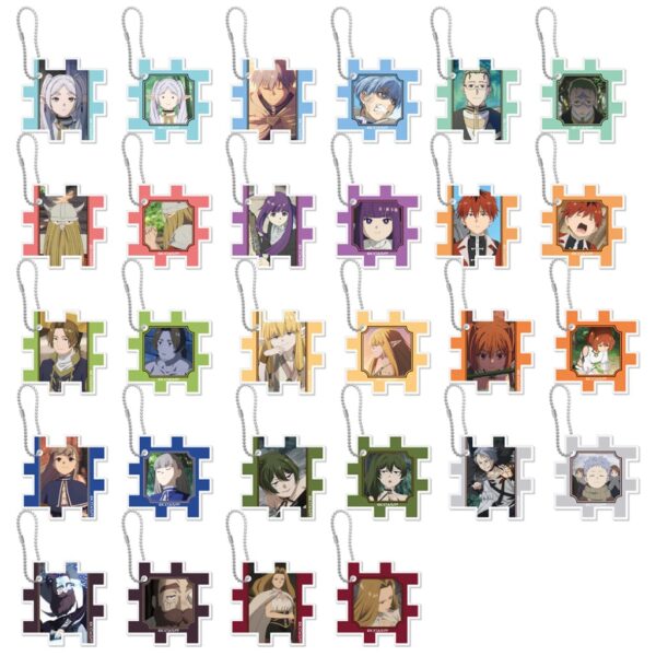 日本東京場 葬送的芙莉蓮展 一級魔法使選拔測驗篇 隨機拼圖吊飾（全14款）