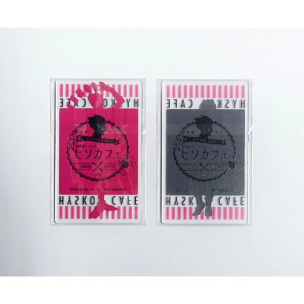 日本 魔術師西索的咖啡廳 第二彈 幻影旅團 透明壓克力特典