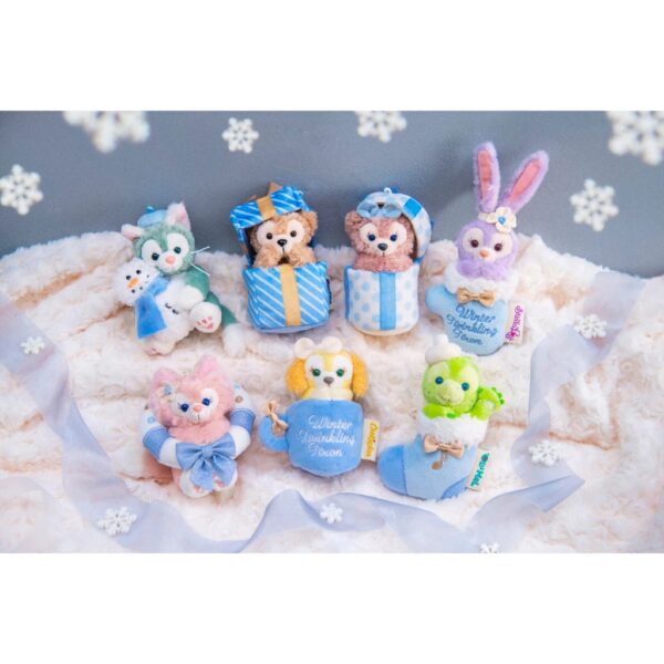 2022 達菲熊家族 冬季限定商品 吊飾娃娃（共三款）