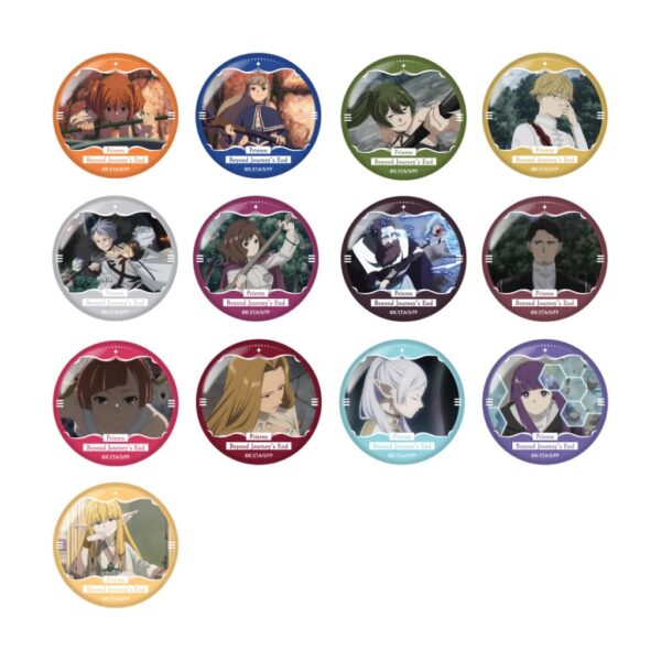 日本東京場 葬送的芙莉蓮展 一級魔法使選拔測驗篇 隨機徽章（全13款）