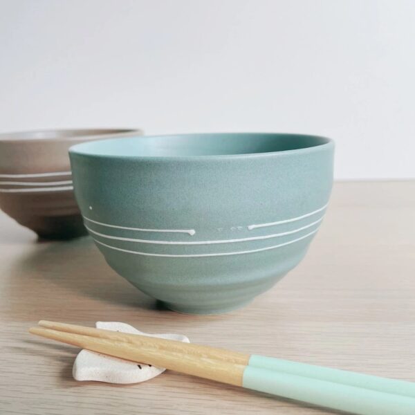 日本 ZEN禅－日本製美濃燒 五色啞光球型小碗