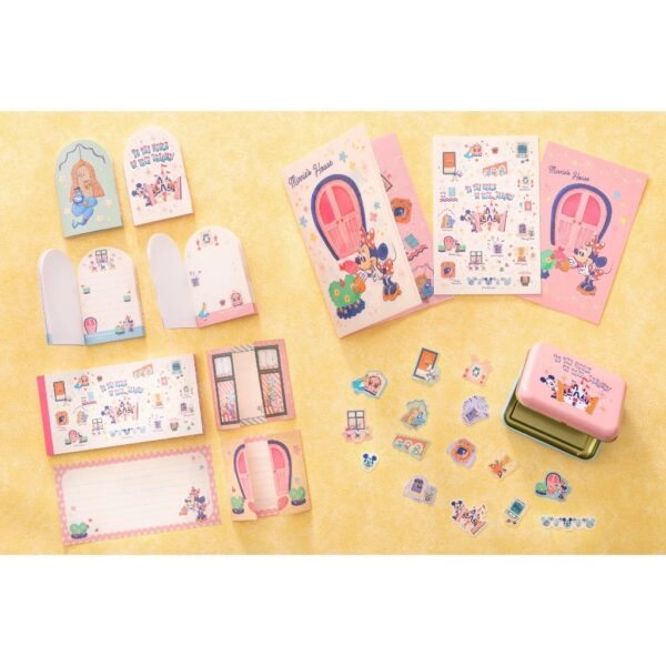 Disney 東京迪士尼 米妮文件夾明信片套組