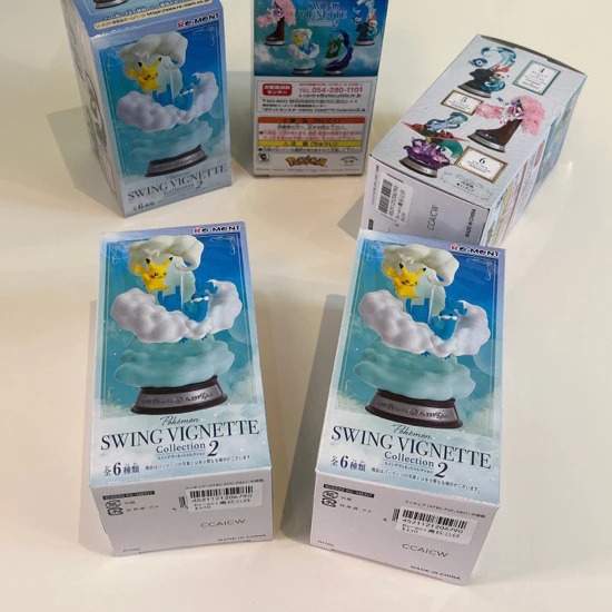日版 Re-MeNT 寶可夢 SWING VIGNETTE 2系列盲盒（共六款）