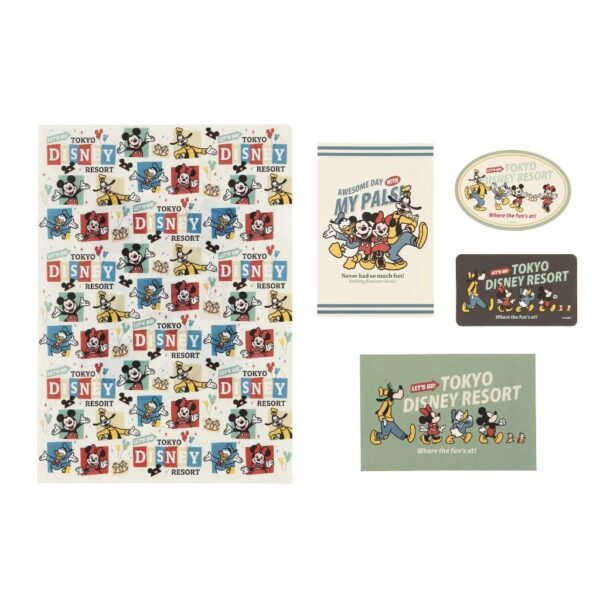 tw-11134207-7r990-luswub19rf7v2f 2024 Disney 東京迪士尼 米奇與好朋友 文件夾明信片貼紙套組