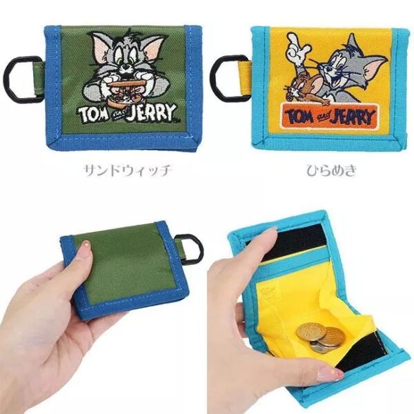 日本 Warner Bros 華納兄弟 湯姆貓刺繡零錢包（共兩款）