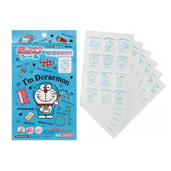 SKATER 哆啦A夢 驅蚊貼片（72片）