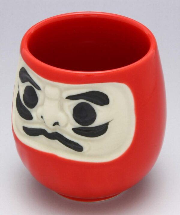 61+GFHcZVIL._AC_SL1500_ 日本 美濃燒 風水達摩茶杯(共兩款)240ml