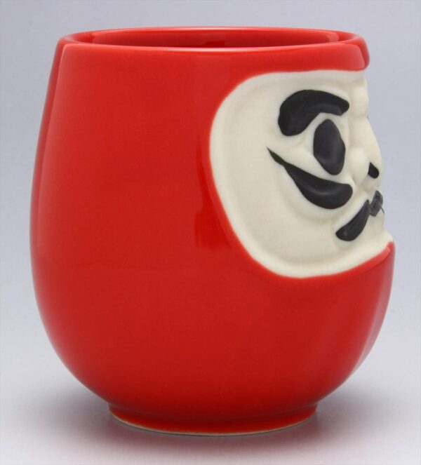 61Ody6pjVvL._AC_SL1500_ 日本 美濃燒 風水達摩茶杯(共兩款)240ml