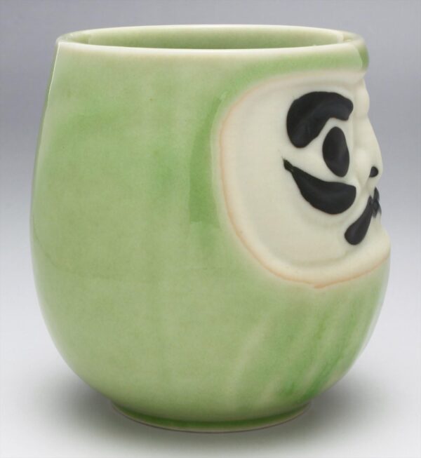 71Kbk7Yt3rL._AC_SL1500_ 日本 美濃燒 風水達摩茶杯(共兩款)240ml