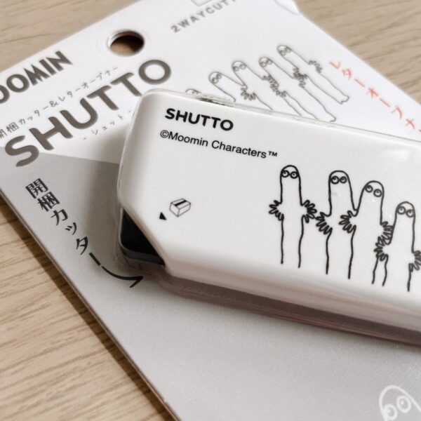 SUNSTAR 三詩達 SHUTTO 開箱拆信刀（嚕嚕米三款）