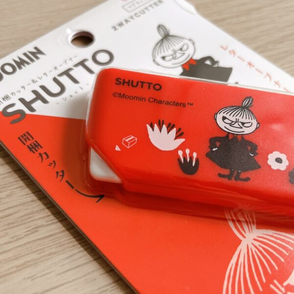 SUNSTAR 三詩達 SHUTTO 開箱拆信刀（嚕嚕米三款）