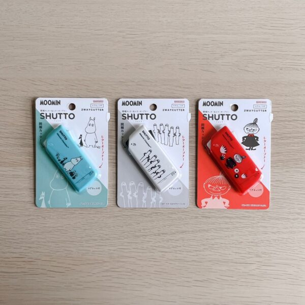 SUNSTAR 三詩達 SHUTTO 開箱拆信刀（嚕嚕米三款）