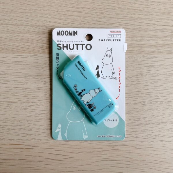 SUNSTAR 三詩達 SHUTTO 開箱拆信刀（嚕嚕米三款）