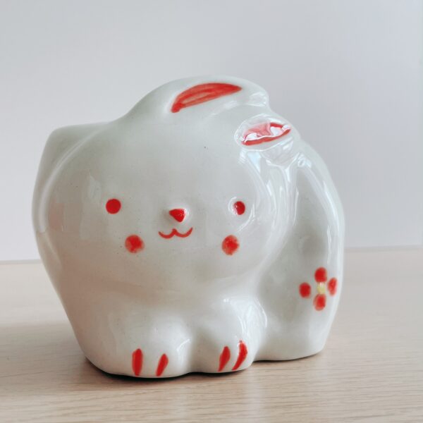 日本 CRAFTMANHOUSE 兔子飯勺架（無附飯勺）