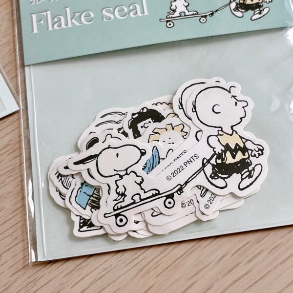 Snoopy 史努比透明貼紙包（B款 28張）