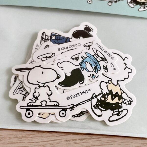 Snoopy 史努比透明貼紙包（B款 28張）