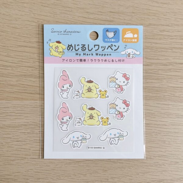 LINE_ALBUM_2023919_231214_3 Sanrio 三麗鷗大集合 口罩轉印貼組 (動作款)