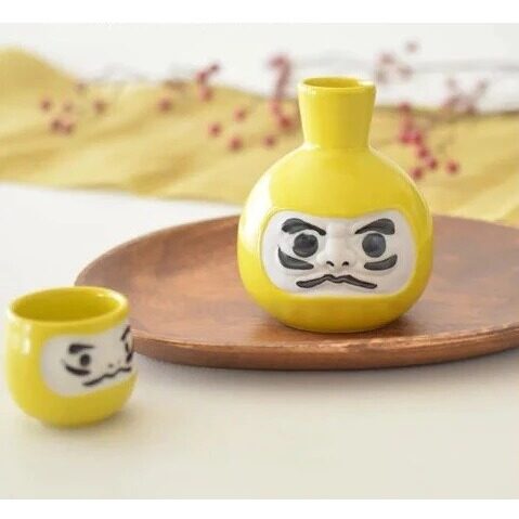 日本 美濃燒 風水達摩招財茶杯（只有茶杯） 240ml