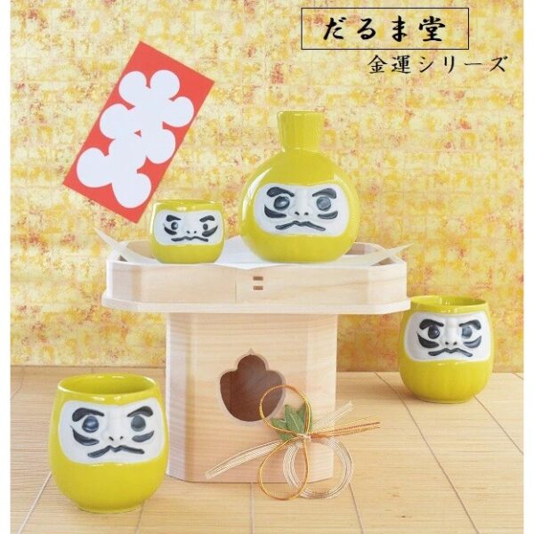 日本 美濃燒 風水達摩招財茶杯（只有茶杯） 240ml