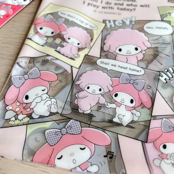 Sanrio 三麗鷗大集合 透明拉鍊收納袋（共四款）