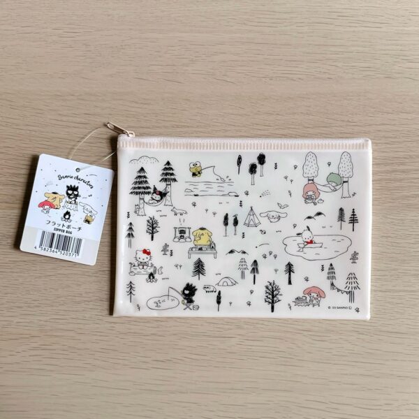 Sanrio 三麗鷗大集合 透明拉鍊收納袋（共四款）