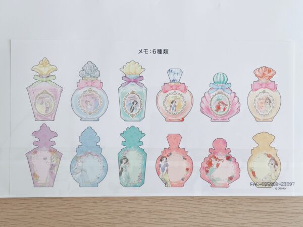 Disney 迪士尼公主便條紙（六款入）